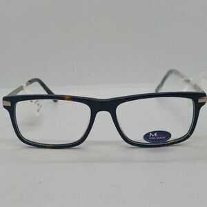 NWT MEN'S M. AMERICA EYEGLASS FRAMES MU117 TORTOISE